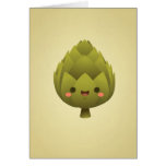 Kawaii Artichoke Card