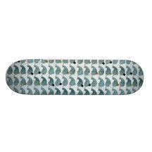 Kawaii Cartoon Grunge Narwhals hats Skateboard