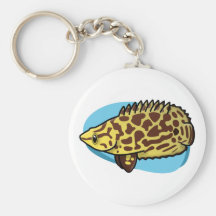 Kawaii Ctenopoma Key Chains