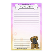 Kawaii Estrela Mountain Dog Stationery 2