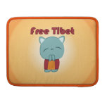 Kawaii Free Tibet Kitty Macbook Pro Sleeves For MacBook Pro