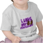 Kawaii I Love My Papillon Baby's T Shirts