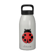 Kawaii Ladybug Water Bottle