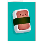 Kawaii Musubi Greeting Card (Blank Inside)