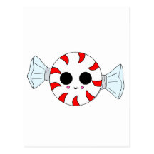 Kawaii Peppermint Post Cards