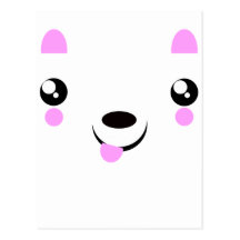 Kawaii Puppy cute kawaii t-shirts Postcard