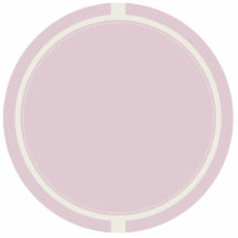KAWAII RIBBON AND POLKADOTS PASTEL PURPLE PHOTO CUTOUT