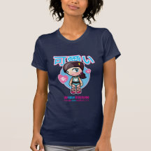kawaii short sleeve dark tee