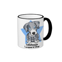 Kawaii Star Catahoula Leopard Dog Coffee Mug