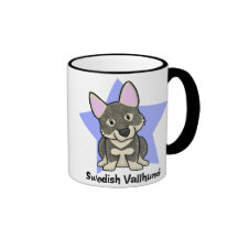 Kawaii Star Swedish Vallhund Coffee Mugs