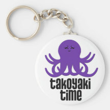 Kawaii Takoyaki Time Keychains
