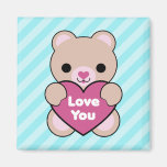 Kawaii Teddy Bear Magnet