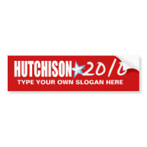 KAY BAILEY HUTCHISON Election Gear Bumper Stickers