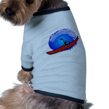 kayak open seas pet tee shirt