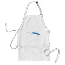 Kayaker on the water aprons