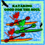 Kayaking Good For The Soul Photo Cut Outs