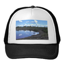 Kayaking on the Black River Mesh Hats