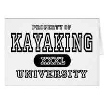 Kayaking University Cards