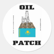 kazakhstan Oil Fields Sticker,Oil Rig Sticker,Oil