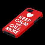 Keep Calm And Call Mum Heart iPhone 5 Case casemate cases