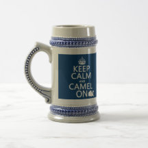 Keep Calm and Camel On (all colours) Coffee Mugs
