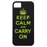 keep calm and carry on iPhone 5 cases