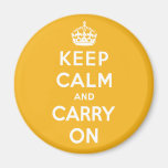 Keep Calm and Carry On Magnet