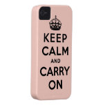 keep calm and carry on Original iPhone 4 Cover