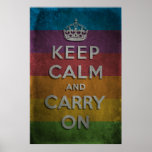 Keep Calm And Carry On Posters