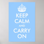 Keep Calm and Carry On Print