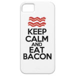keep calm and eat bacon funny case iPhone 5 cases