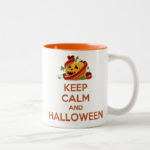 Keep Calm and Halloween Mug