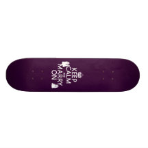 Keep Calm and Marry On - all colours Skate Board