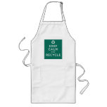 Keep Calm and Recycle Aprons