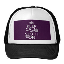 Keep Calm and Sloth On Trucker Hat