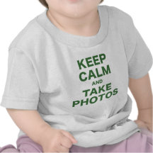 Keep Calm and Take Photos Tee Shirt