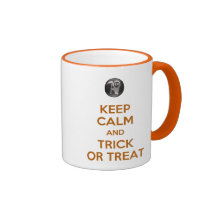 Keep Calm and Trick or Treat Mug