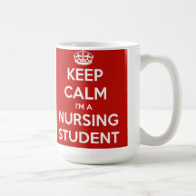Keep Calm I'm A Nursing Student Mug