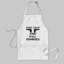 Keep Calm & Kill Zombies aprons