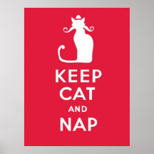 Keep Cat and Nap poster!