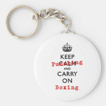 KEEP PUNCHING KEYCHAINS