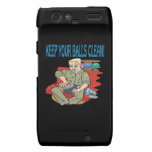 Keep Your Balls Clean 1 Droid RAZR Case