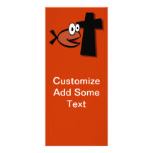 Keep Your Eyes on the Cross Full Colour Rack Card