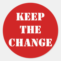 KEEPTHECHANGE STICKERS
