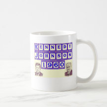 Kennedy-Johnson 1960 Coffee Mugs