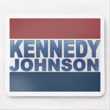 Kennedy Johnson Campaign Mouse Pads