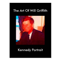 KENNEDY PORTRAIT POSTCARD