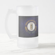 Kentucky state flag mug