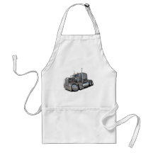 Kenworth w900 Grey Truck Aprons