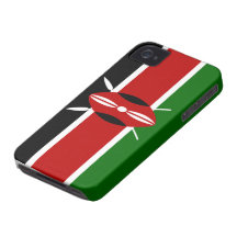 Kenya Flag iPhone 4 Cover
